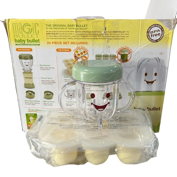Magic Bullet Other Magic Bullet Baby Bullet Blender The Baby Food